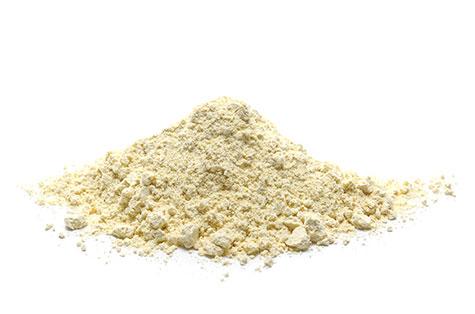small mound of yellow lipids powder